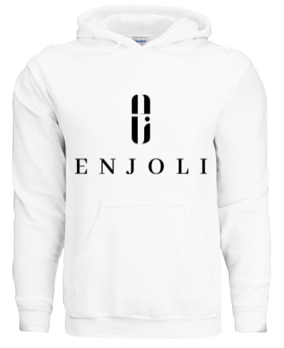 Enjoli White Hoodie