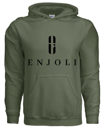 Enjoli Military Grey Hoodie
