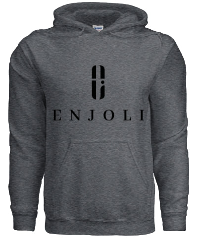 Enjoli Dark Heather Grey Hoodie